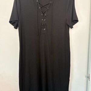 White House Black Market Elegant Black Top